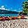 Multiple Beach Kayaks by the  Shore, Labadee, Haiti