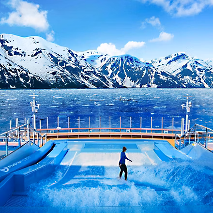 ovation ov flowrider alaska glaciers view